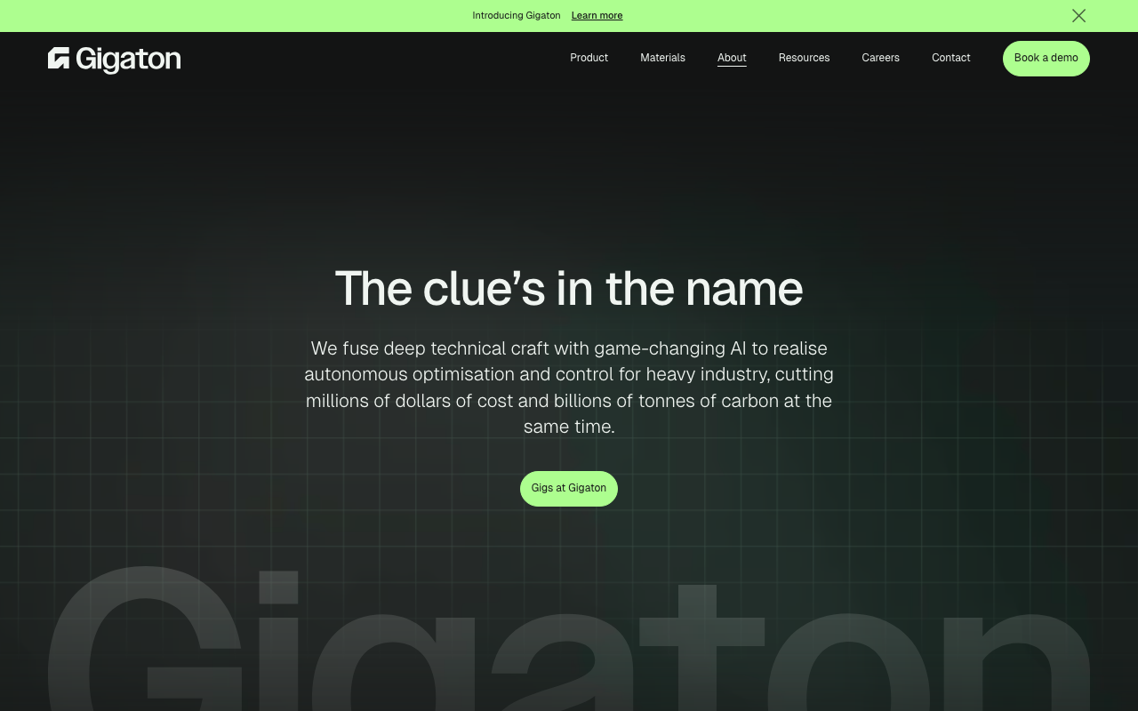 О компании Gigaton