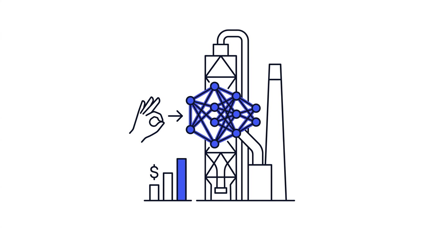 Gigaton: $1-3 млн экономии на каждом заводе — как AI заменяет оператора цементной печи