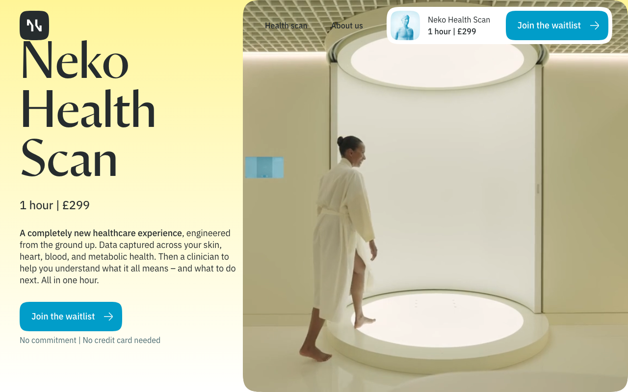 Цена визита в Neko Health