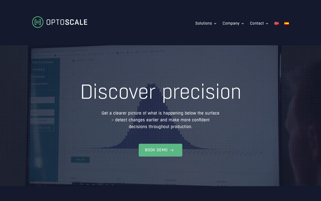 Главная страница OptoScale