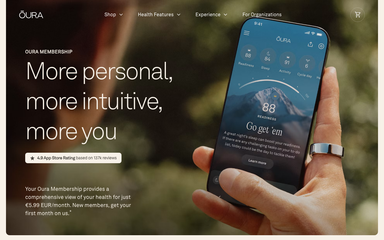 Подписка Oura Membership