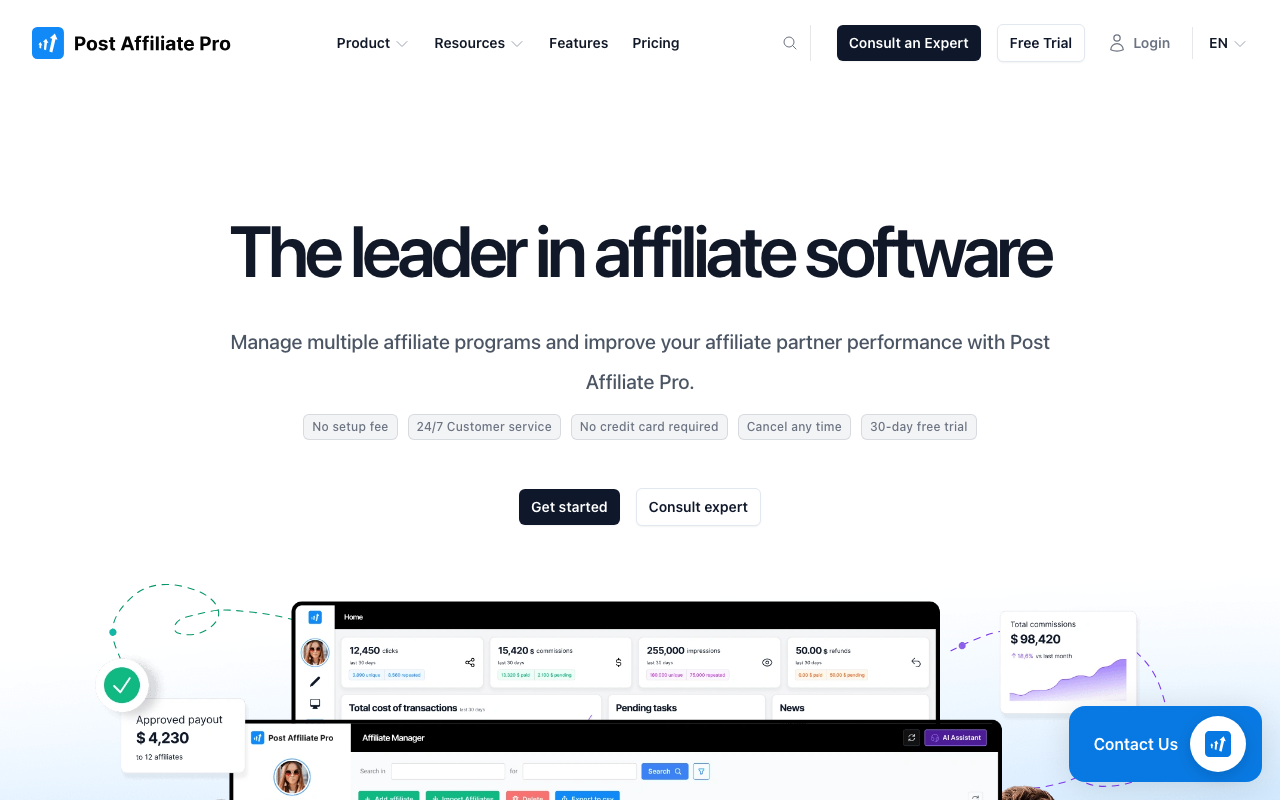 Post Affiliate Pro