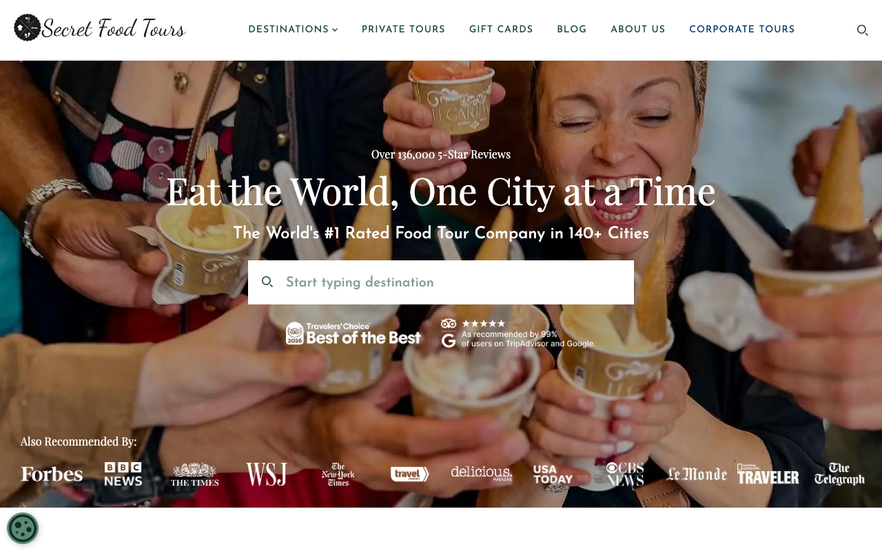 Главная Secret Food Tours