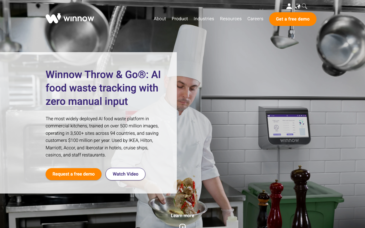 Продукт Winnow